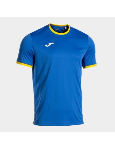 Combi Premium Manga Corta Camiseta Royal Azul Amarillo