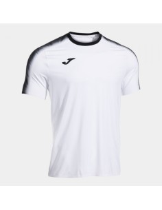 Elite Xi Manga Corta Camiseta Blanco Negro
