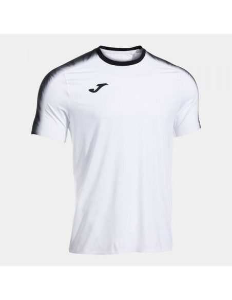 Elite Xi Manga Corta Camiseta Blanco Negro