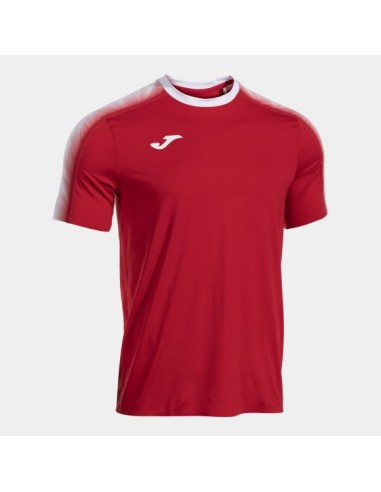 Elite Xi Manga Corta Camiseta Rojo Blanco