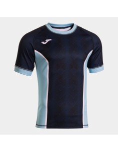 Myskin Iii Manga Corta Camiseta Marino Oscuro Celeste