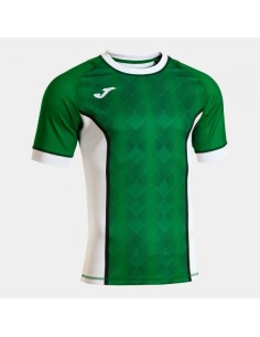 Myskin Iii Manga Corta Camiseta Verde Blanco