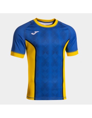 Myskin Iii Manga Corta Camiseta Royal Azul Amarillo