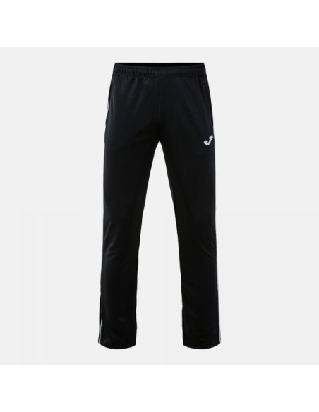Vintage Eco Retro Largo Pantalones Negro