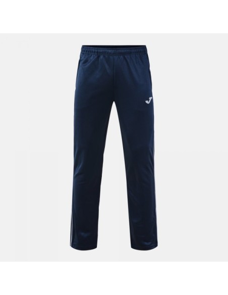Vintage Eco Retro Largo Pantalones Marino Oscuro