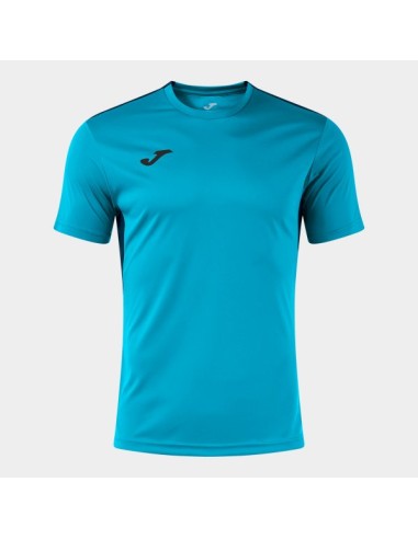 Winner Iv Manga Corta Camiseta Turquesa Flúor Marino Oscuro