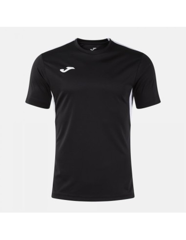 Winner Iv Manga Corta Camiseta Negro Blanco