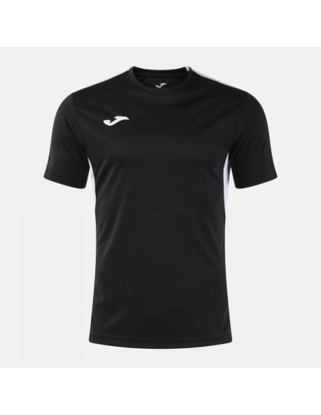 Winner Iv Manga Corta Camiseta Negro Blanco