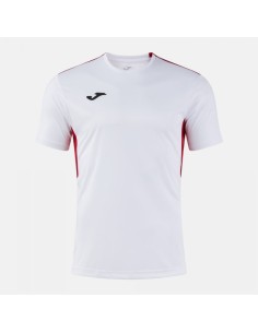 Winner Iv Manga Corta Camiseta Blanco Rojo