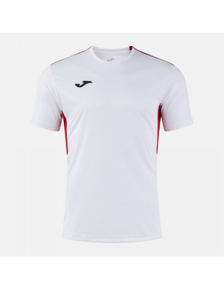 Winner Iv Manga Corta Camiseta Blanco Rojo