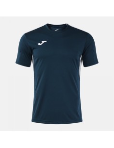 Winner Iv Manga Corta Camiseta Marino Oscuro Gris