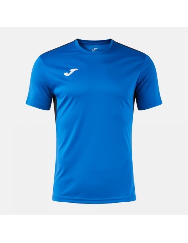 Winner Iv Manga Corta Camiseta Royal Azul Negro
