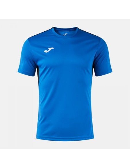 Winner Iv Manga Corta Camiseta Royal Azul Negro