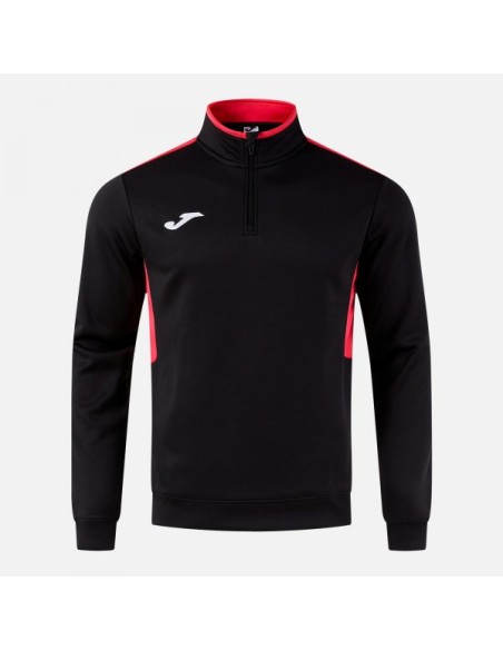 Winner Iv Sudadera Negro Fucsia
