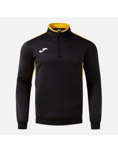 Winner Iv Sudadera Negro Amarillo