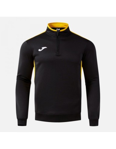 Winner Iv Sudadera Negro Amarillo