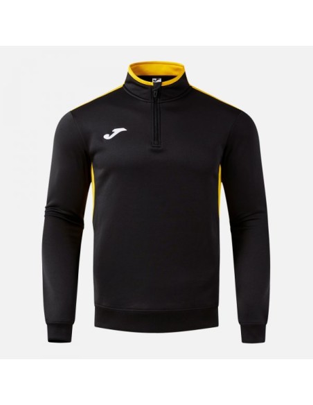 Winner Iv Sudadera Negro Amarillo