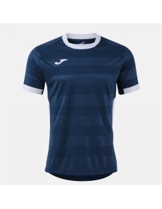 Toletum Vii Manga Corta Camiseta Marino Oscuro Blanco