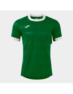 Toletum Vii Manga Corta Camiseta Verde Blanco