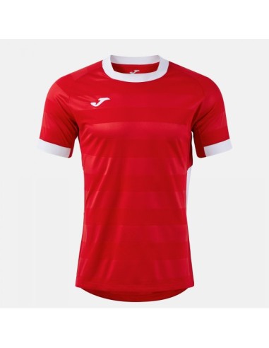 Toletum Vii Manga Corta Camiseta Rojo Blanco