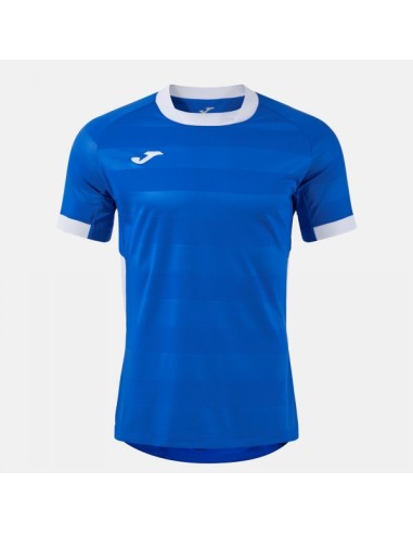 Toletum Vii Manga Corta Camiseta Royal Azul Blanco