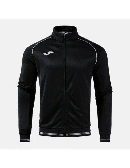 Vintage Eco Retro Full Cremallera Sudadera Negro Gris