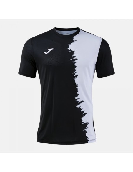 Picasho Manga Corta Camiseta Negro Blanco