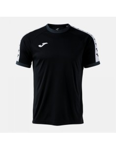 Heroic Manga Corta Camiseta Negro Gris Oscuro