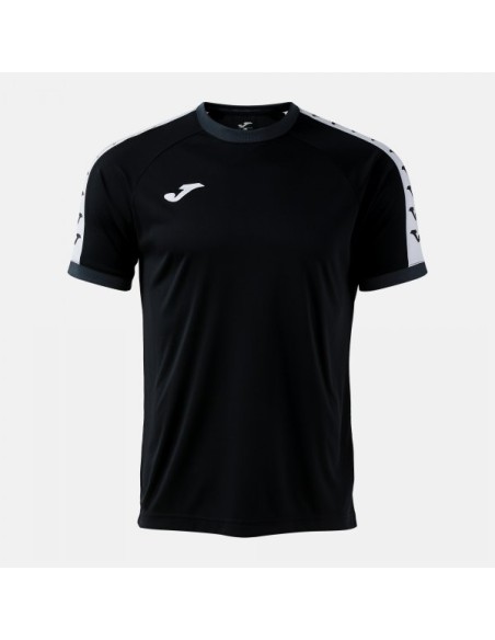 Heroic Manga Corta Camiseta Negro Gris Oscuro