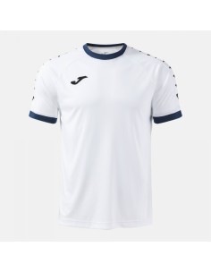 Heroic Manga Corta Camiseta Blanco Marino Oscuro