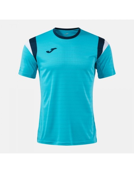 Terra Manga Corta Camiseta Turquesa Flúor Marino Oscuro