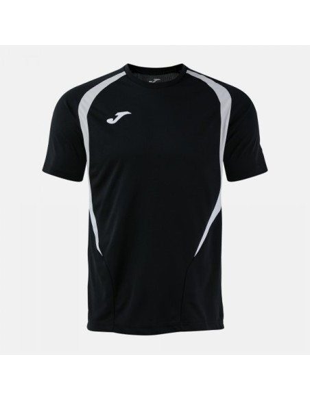 Championship 20 Manga Corta Camiseta Negro Gris