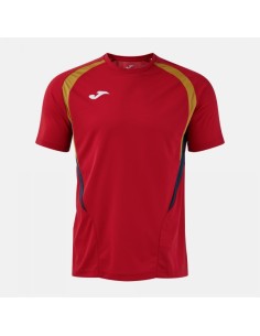 Championship 20 Manga Corta Camiseta Rojo Marino Oscuro