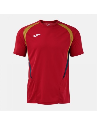 Championship 20 Manga Corta Camiseta Rojo Marino Oscuro