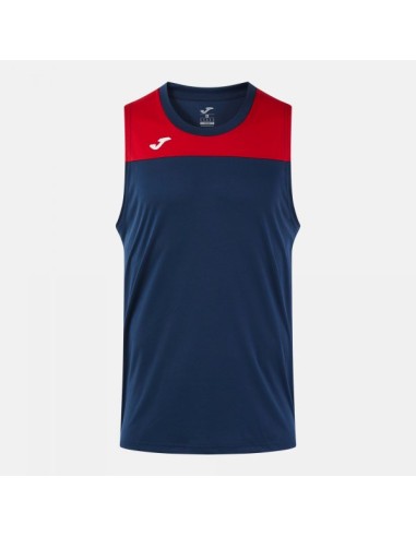 Camiseta sin Mangas Phoenix Iii Marino Oscuro Rojo