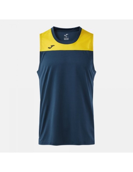 Camiseta sin Mangas Phoenix Iii Marino Oscuro Amarillo