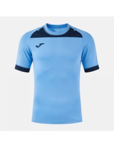 Phoenix Iii Manga Corta Camiseta Celeste Marino Oscuro