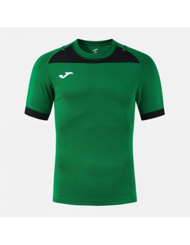 Phoenix Iii Manga Corta Camiseta Verde Negro