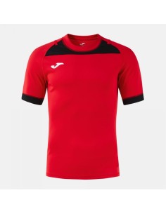Phoenix Iii Manga Corta Camiseta Rojo Negro