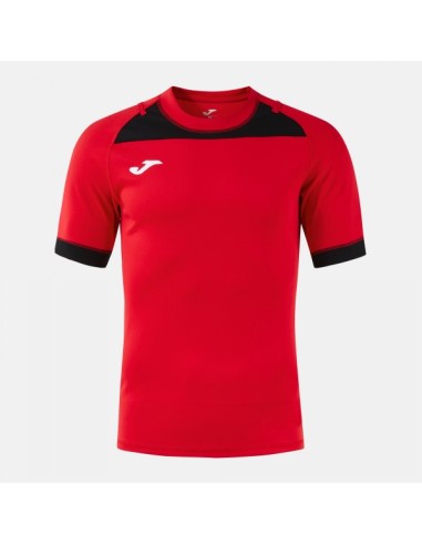 Phoenix Iii Manga Corta Camiseta Rojo Negro