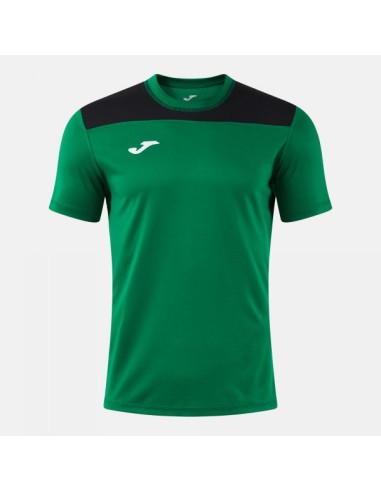 Phoenix Iii Manga Corta Camiseta Verde Negro