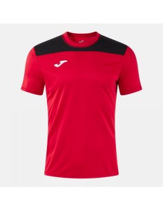Phoenix Iii Manga Corta Camiseta Rojo Negro