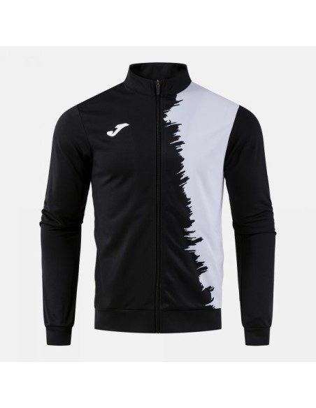Picasho Full Cremallera Sudadera Negro Blanco
