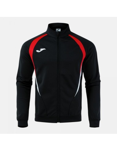 Championship 20 Full Cremallera Sudadera Negro Rojo