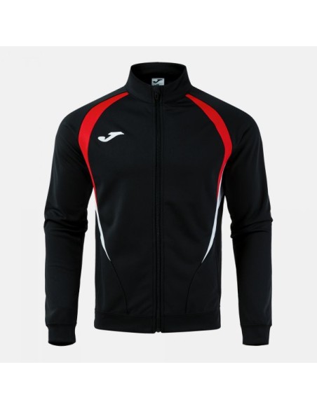 Championship 20 Full Cremallera Sudadera Negro Rojo