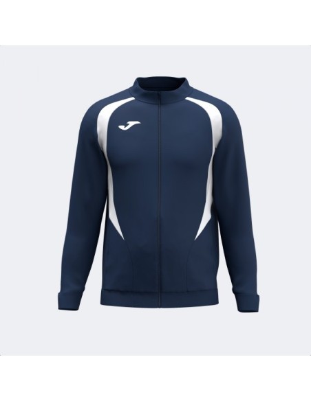 Championship 20 Full Cremallera Sudadera Marino Oscuro Blanco