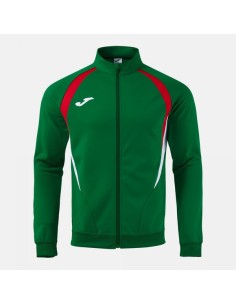 Championship 20 Full Cremallera Sudadera Verde Rojo