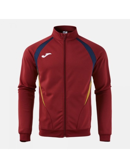 Championship 20 Full Cremallera Sudadera Rojo Oscuro Marino Oscuro