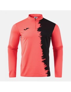 Picasho Sudadera Coral Flúor Negro