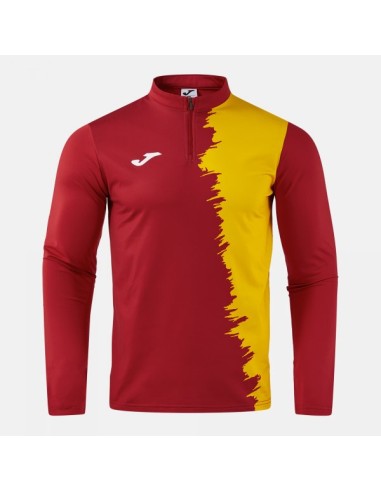 Picasho Sudadera Rojo Amarillo
